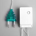 Гирлянда "Нить" 4 м с насадками "Сердце проволока", IP20, прозрачная нить, 20 LED, свечение мульти, 8 режимов, 220 В - Фото 5