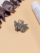 Крабик для волос «Бабочка», 2.5 см, серебро - Фото 3