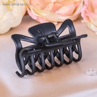 Крабик для волос «Двойной зубец», бант, 8 см, МИКС - Фото 6