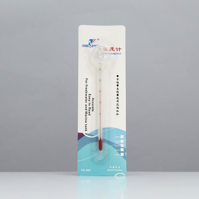 Термометр аквариумный на присоске длинный, 15 см