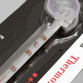 Термометр аквариумный на присоске длинный, 15 см (комплект 2 шт)