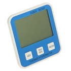 Термометр электронный с гигрометром (DC107), 1 AAA (нет в комплекте), синий - Фото 1