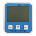 Термометр электронный с гигрометром (DC107), 1 AAA (нет в комплекте), синий - Фото 2