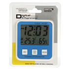 Термометр электронный с гигрометром (DC107), 1 AAA (нет в комплекте), синий - Фото 5