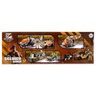 Грузовик инерционный «Военный спецназ», с солдатами и техникой - Фото 15