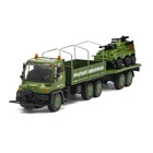 Грузовик инерционный «Военный спецназ», с солдатами и техникой - Фото 4