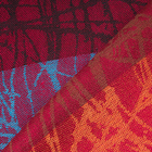 Палантин-труба текстильный, размер 70х90, цвет красный SN1657_05 - Фото 3