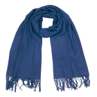 Палантин текстильный, размер 65х175, цвет синий PS1661_7 - Фото 1