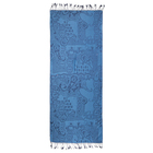 Палантин текстильный, размер 70х180, цвет синий P2665_1 - Фото 2