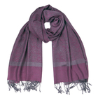 Палантин текстильный, размер 70х180, цвет фиолетовый P1820_018-107 - Фото 1