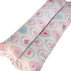 Подушка многофункциональная для кормления и укачивания  "Мороженка", розовый плюш - Фото 8