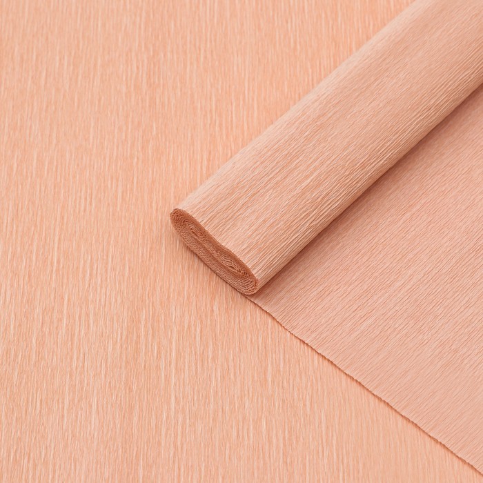 Бумага гофрированная, "Жёлтый пион" 17А/4, 0,5 х 2.5 м - Фото 1