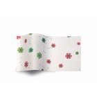 Бумага тишью «Разноцветные снежные хлопья» 50 х 76 см - Фото 2