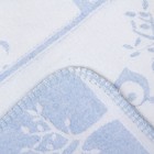 Одеяло "Совушки", размер 85х115 см, цвет голубой, хл50%пр50% 360 г/м DC135611 - Фото 3