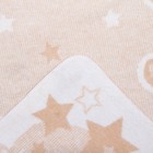 Одеяло "Луна и малыш", размер 100х118 см, цвет бежевый, хл50%пр50% 360 г/м DC235611 - Фото 3