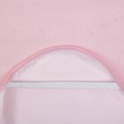 Наматрасник на резинке, размер 60х120 см, цвет розовый, махра/пвх 180 г/м Da12413 - Фото 5