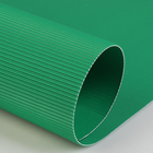 Картон цветной, гофрированный, 700 х 500 мм, Werola e-wave, 110 г/м², светло-зеленый - Фото 1