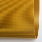 Картон цветной гофрированный 700*500 мм Werola e-wave, 110 г/м², золотой - Фото 3