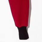 Комплект женский (толстовка, брюки) ТК-444 цвет чёрный/красный, р-р 50 - Фото 8