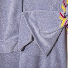 Комплект женский (толстовка, брюки) ТК-429в цвет серый, принт МИКС, р-р 54 - Фото 6