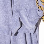 Комплект женский (толстовка, брюки) ТК-429в цвет серый, принт МИКС, р-р 60 - Фото 5