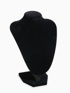 Бюст для украшений QF, 15×16×22 см, h=22 см, чёрный - Фото 2