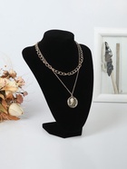 Бюст для украшений QF, 15×16×22 см, h=22 см, чёрный - Фото 3