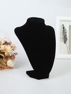 Бюст для украшений QF, 15×16×22 см, h=22 см, чёрный - Фото 4