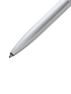 Ручка под логотип Calligrata, шариковая, поворотная, синий стержень, узел 0.7 мм, корпус серебристый металлик - Фото 3