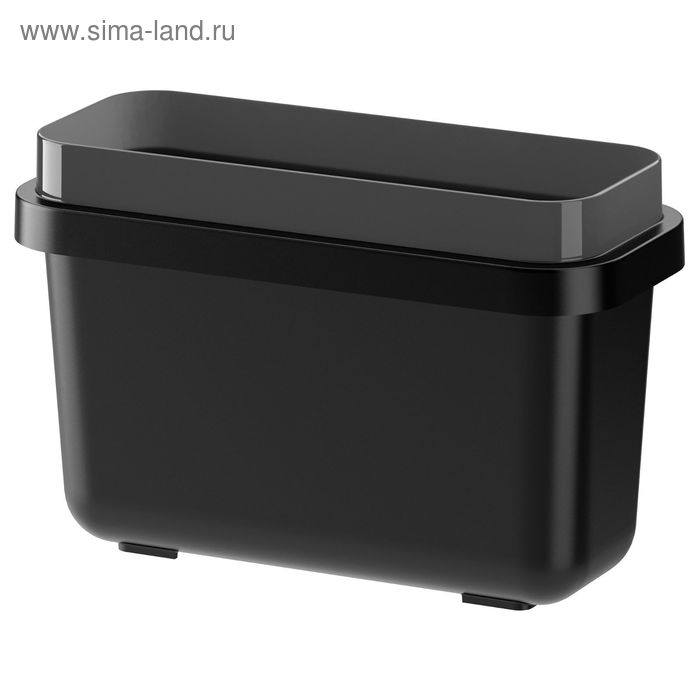 Контейнер для сортировки мусора ВАРЬЕРА, цвет чёрный - Фото 1