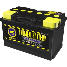 Аккумуляторная батарея TYUMEN BATTERY 66 А/ч 6СТ-66L Standard (низк), прямая полярность 2747818