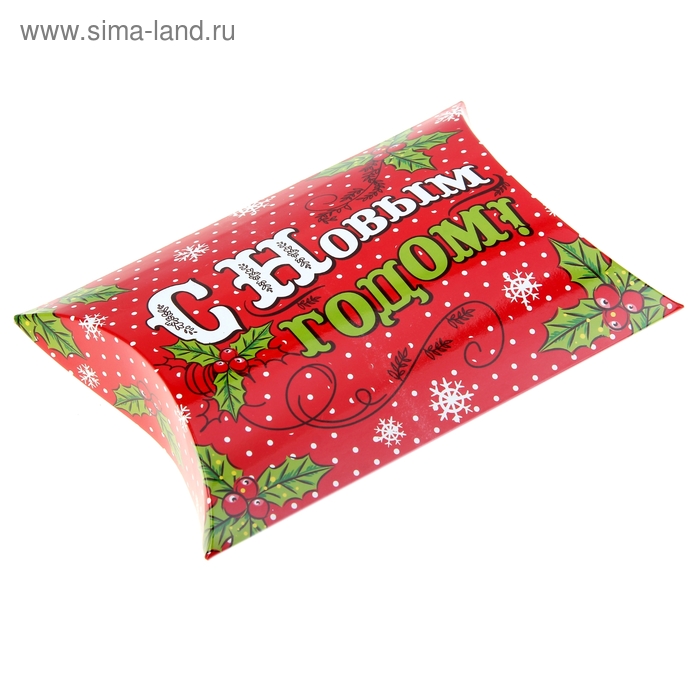 Коробка сборная фигурная "С Новым годом"