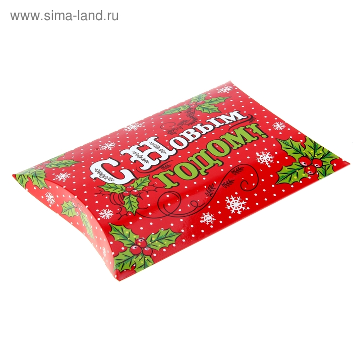 Коробка сборная фигурная "С Новым годом"