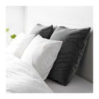 Чехол на подушку САНЕЛА, размер 65х65 см, цвет серый - Фото 2