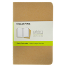 Блокнот 90х140 мм, 32 листа Moleskine Cahier Journal Pocket, обложка крафт-картон, нелинованный блок, бежевый - Фото 1