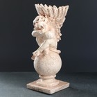 Фигурное кашпо "Ангел на шаре" состаренный, 46см - Фото 1