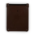 Ящик почтовый, пластиковый, «Декор», с замком, коричневый - Фото 5