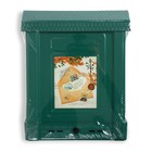 Ящик почтовый, пластиковый, «Декор», с замком, зелёный - Фото 8