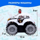Машина-перевёртыш «Полиция», работает от батареек, световые эффекты - Фото 2