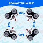 Машина-перевёртыш «Полиция», работает от батареек, световые эффекты - Фото 3