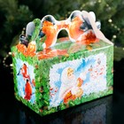 Коробка подарочная"Кормушка снегири", с окном, 20,5 х 12,3 х 22 см - Фото 2