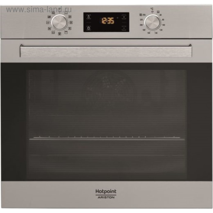 Духовой шкаф Hotpoint-Ariston 7O 5FA 841 JH IX HA, 71 л, электрический, серебристый - Фото 1