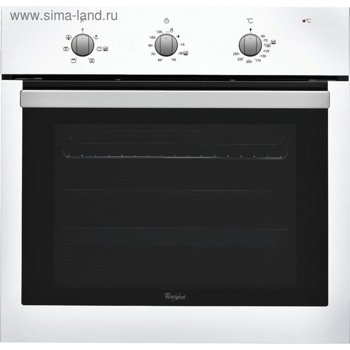 Духовой шкаф Whirlpool AKP 738 WH, 65 л, электрический, белый - Фото 1