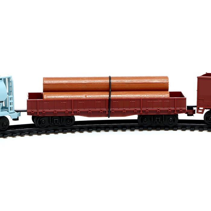 Железная дорога «Скорый поезд», работает от батареек - фото 1898085619