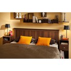 Кровать с ПМ Sherlock 43.2, с основанием, 1400х2000, орех шоколадный - Фото 4