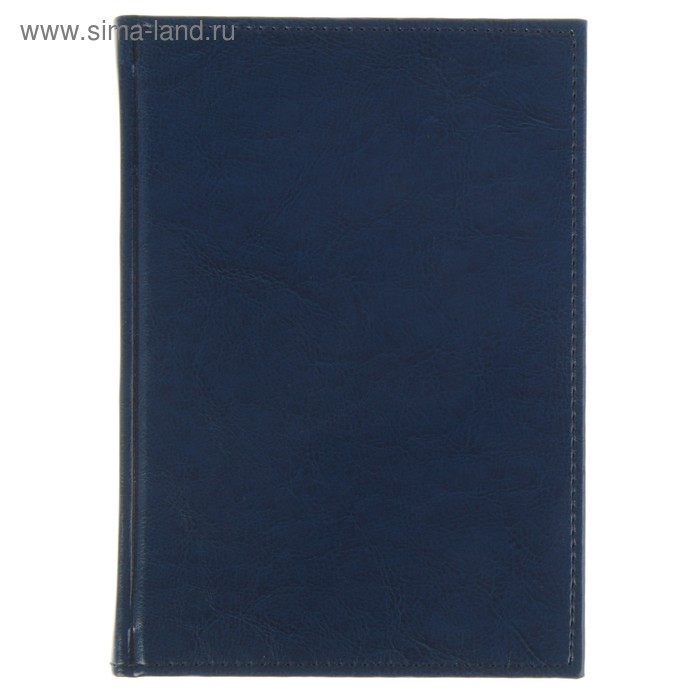 Ежедневник недатированный А5, 160 листов, Небраска синий - Фото 1