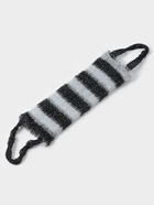 Мочалка для тела Доляна «Мужская», 12×45 см, чёрно-белый - Фото 1