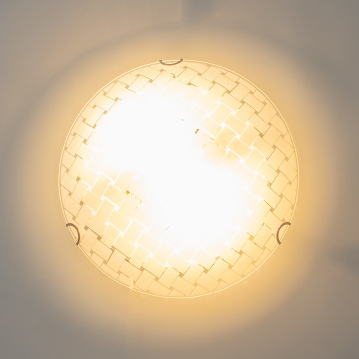Светильник  "Плетенка 2" 2 лампа E27 60 Вт  Ф300 - фото 1905434840