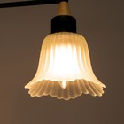 Плафон "Снежинка" E27 бесцветн.матир. - фото 25262071