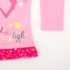 Блузка  для девочек,рост 104 см, цвет  розовый  Л765 - Фото 4